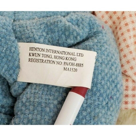 Henton Int LTD Kwun Tong Hong Kong Boy Plush Bunny Home Décor Shelf Sitter Plush - Picture 5 of 9